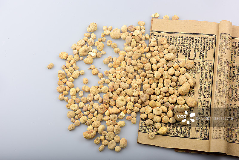 中医中药材法半夏图片素材