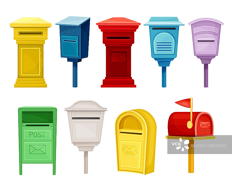 复古邮箱图片素材