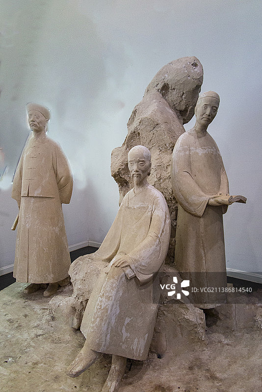 人物雕塑雕像，玻璃钢雕塑图片素材