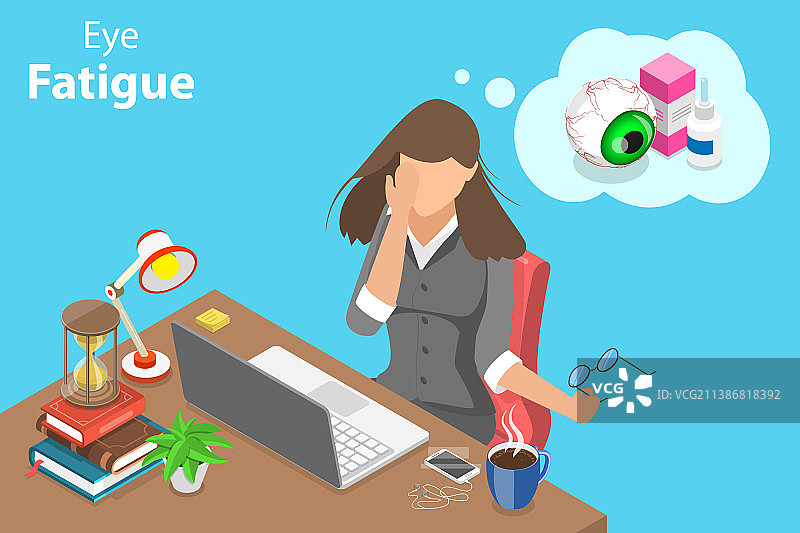 三维等距平面概念图片素材