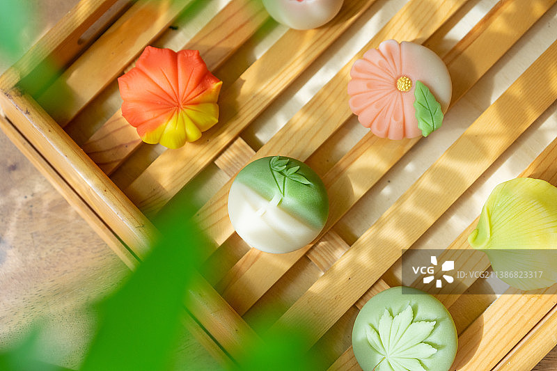 日本和果子点心茶点图片素材