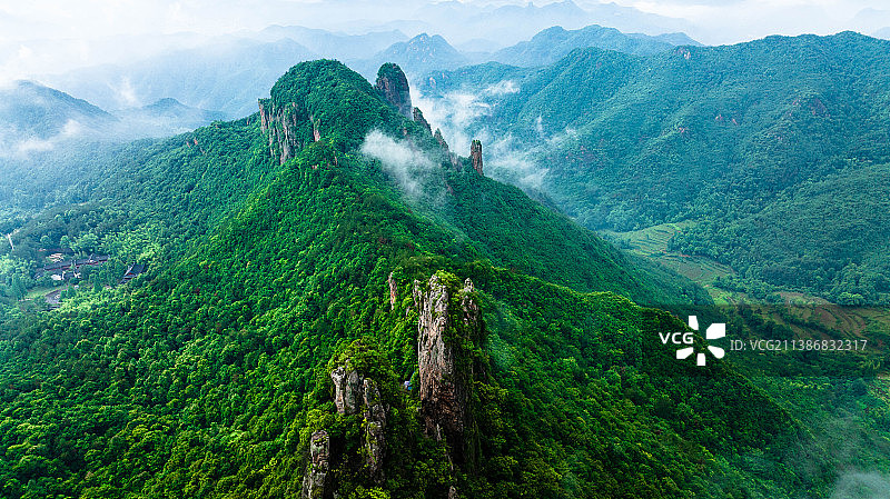 金华仙华山名胜风景区图片素材
