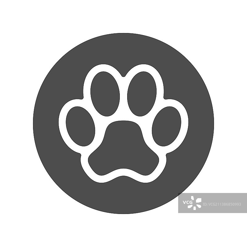 爪子图标图片素材