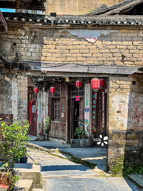 广西桂林大圩古镇图片素材