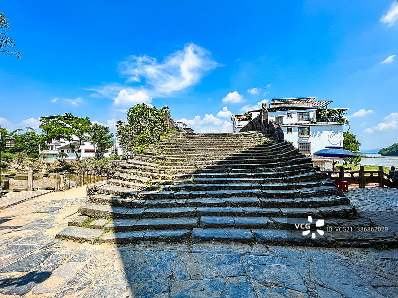 广西桂林大圩古镇图片素材