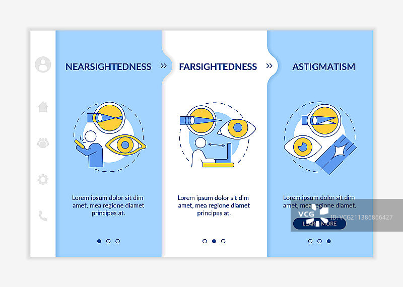 激光眼科手术引导模板图片素材