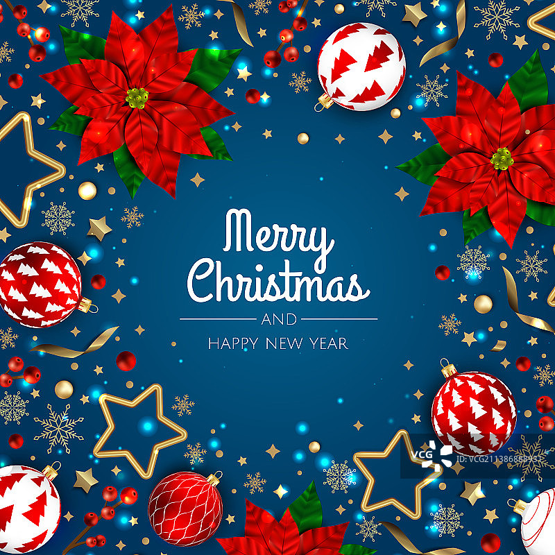 圣诞节新年快乐节日图片素材