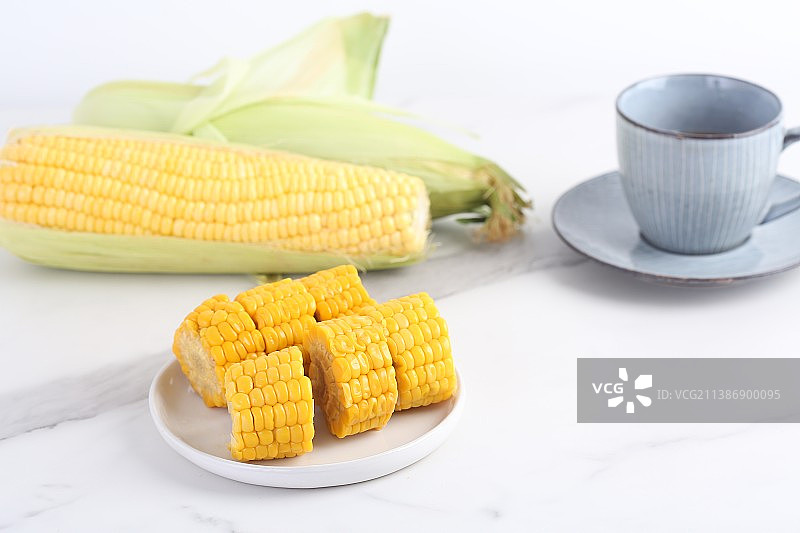 甜玉米早餐减脂餐简餐图片素材