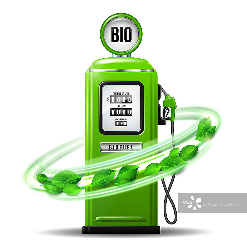 绿色树叶的旋风围绕着绿色图片素材