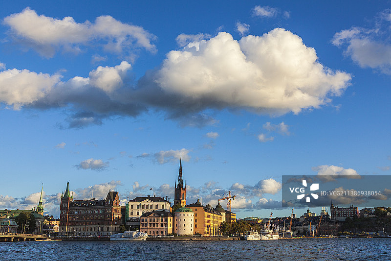 风景秀丽的斯德哥尔摩——瑞典  首都图片素材