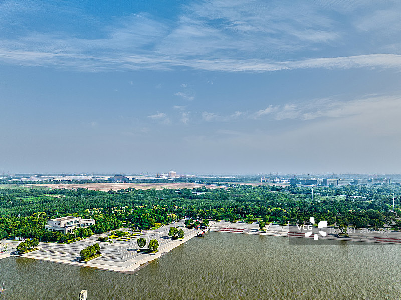 芜湖市弋江区莲花湖公园图片素材