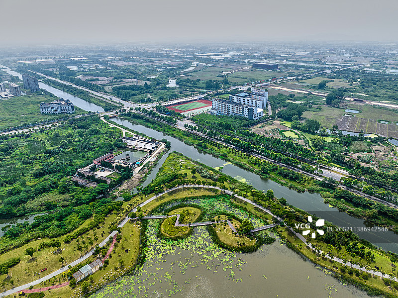 芜湖市弋江区西湖湿地公园图片素材