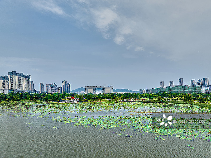 芜湖市弋江区西湖湿地公园图片素材