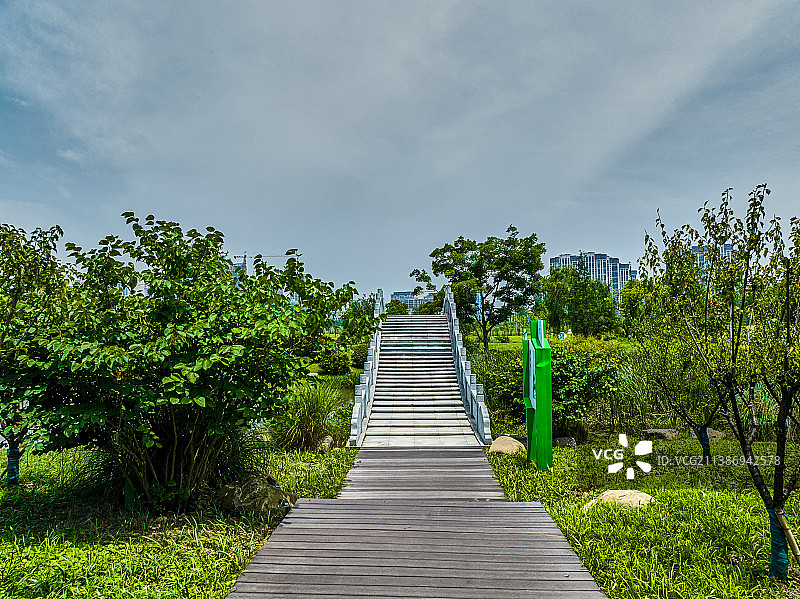 芜湖市弋江区西湖湿地公园图片素材