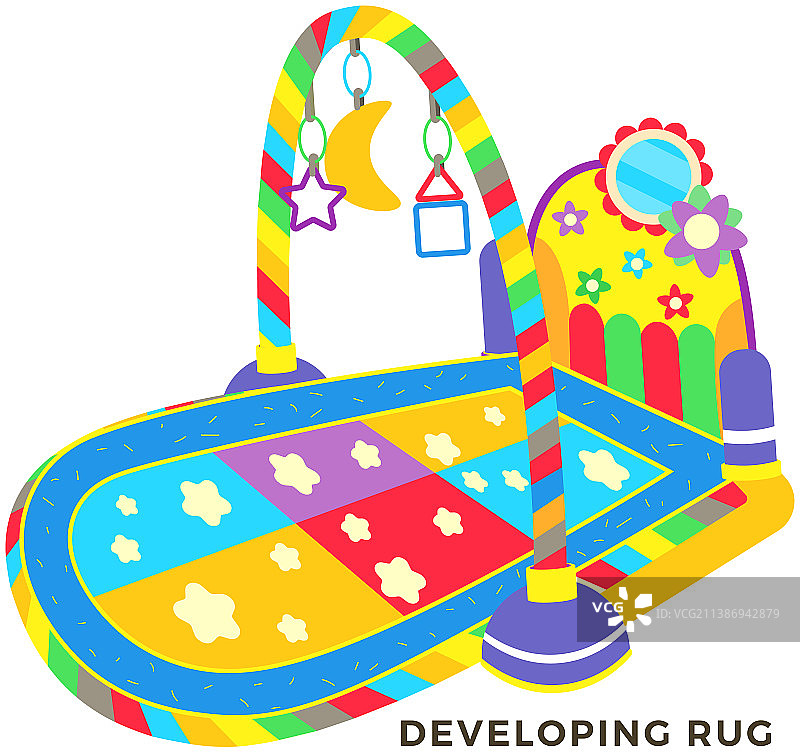 玩具和教育用品垫子图片素材