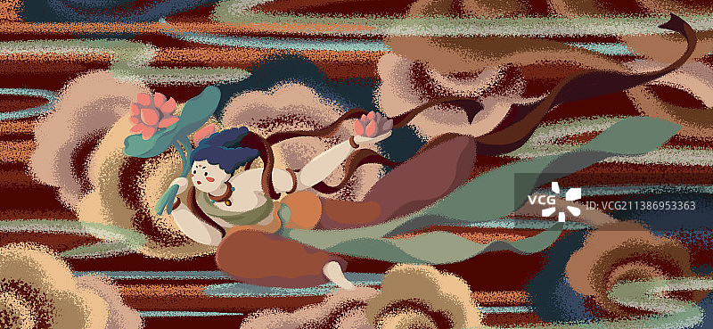 莲佑平安图片素材