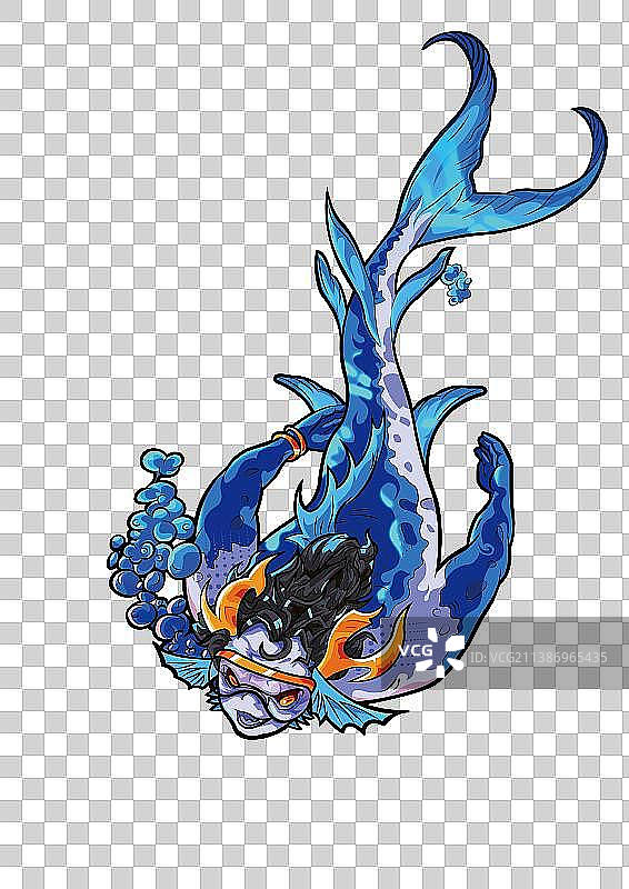 海洋污染插画设计图片素材