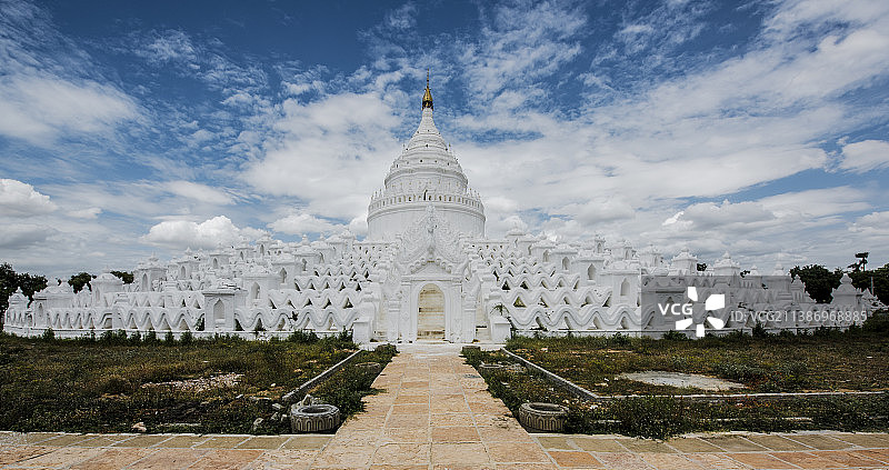 欣毕梅佛塔（缅甸 曼德勒）图片素材