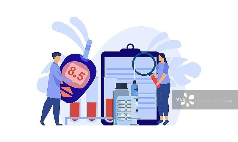 血糖测试仪图片素材