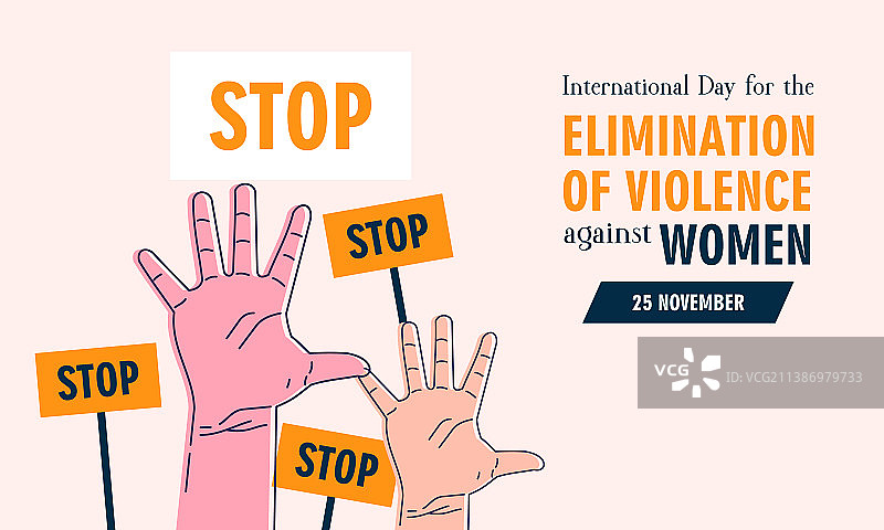 消除对妇女的暴力行为图片素材