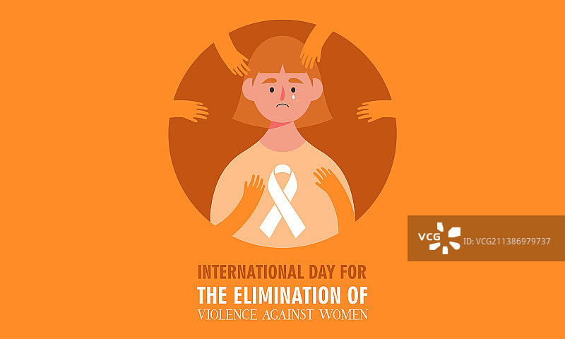 消除对妇女的暴力行为图片素材