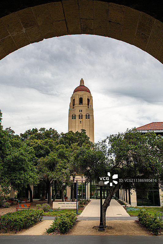 斯坦福胡佛塔图片素材