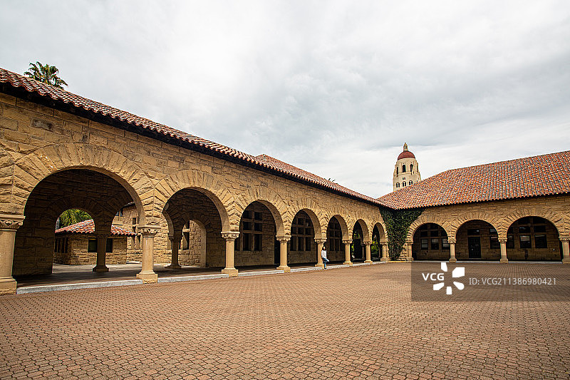 漫步斯坦福图片素材