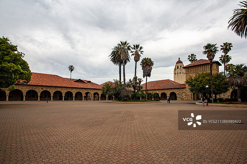漫步斯坦福图片素材