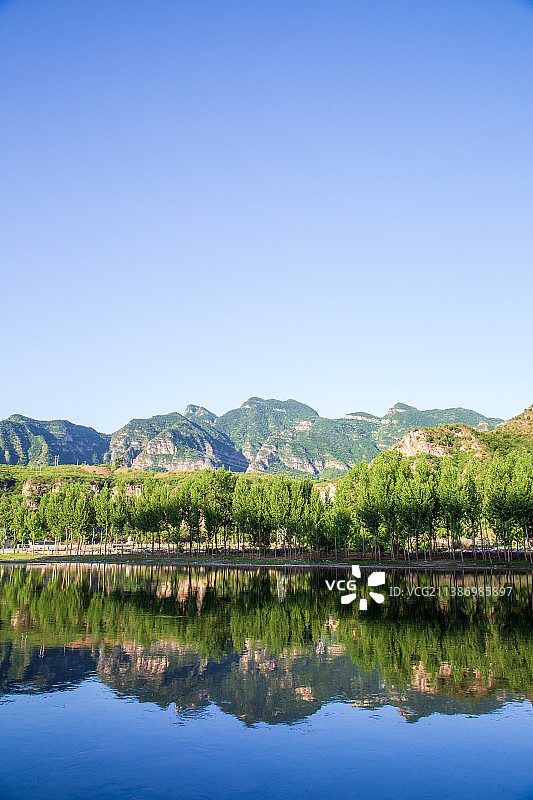 河北涞水县野三坡景区 拒马河图片素材