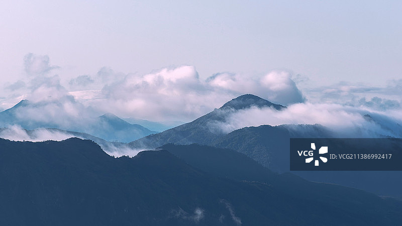 山水画水墨风格图片素材