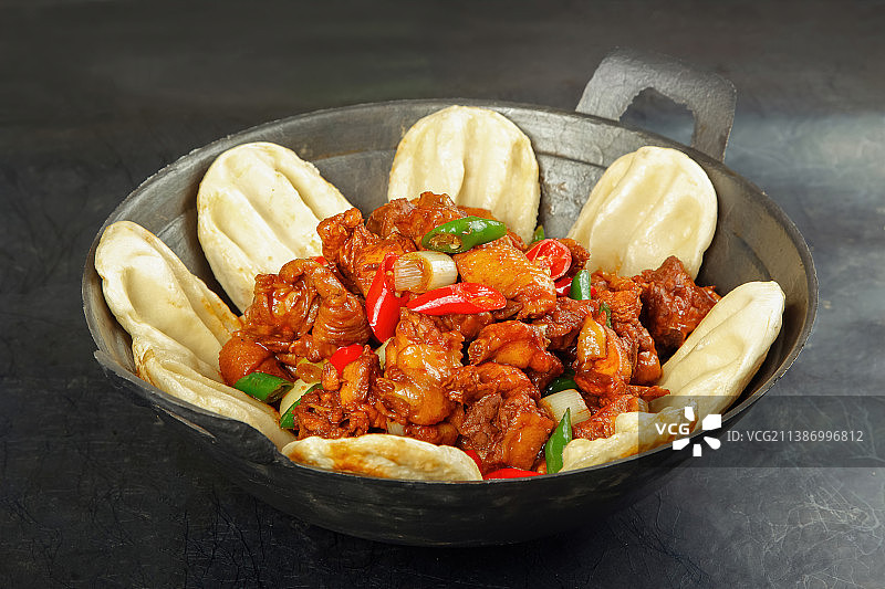 中餐美食-地锅鸡图片素材