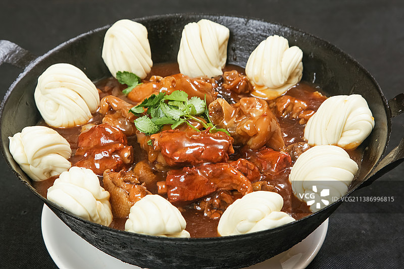 中餐美食-地锅鸡图片素材