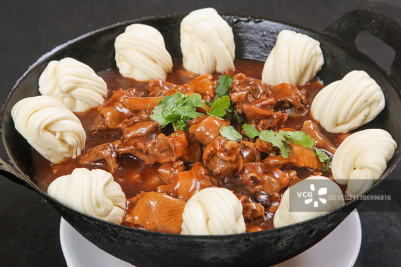 中餐美食-地锅鸡图片素材
