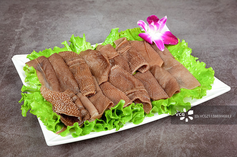 中餐美食-火锅毛肚图片素材