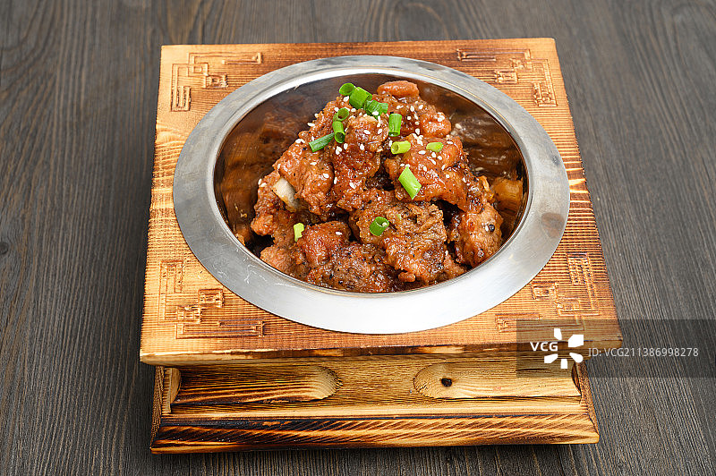 中餐美食-豉汁排骨图片素材