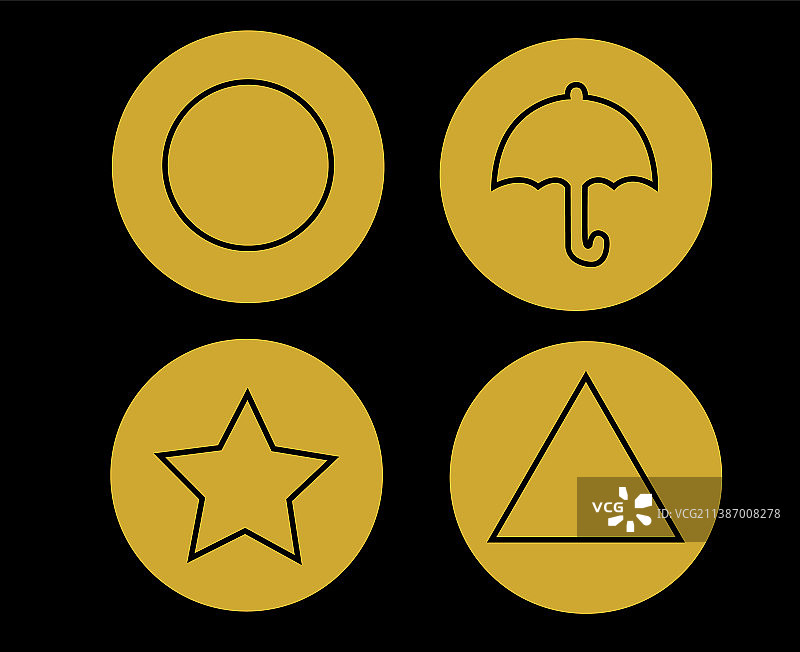 鱿鱼游戏糖饼图标设计图片素材