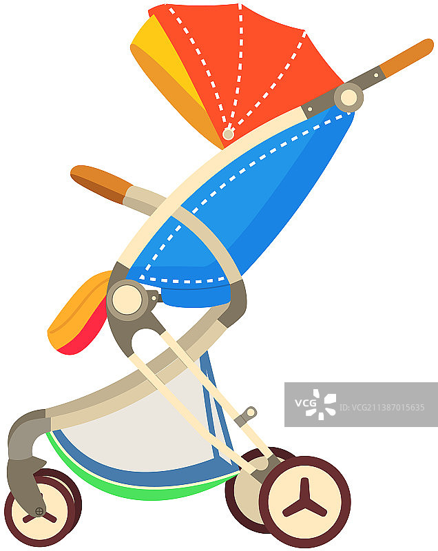 儿童手推车图片素材