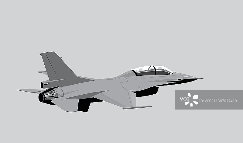通用动力F-16战隼战斗机图片素材
