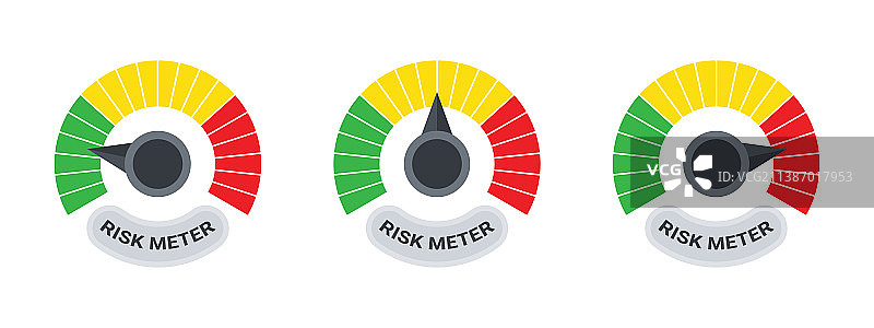 风险计量表图标速度指示器图片素材
