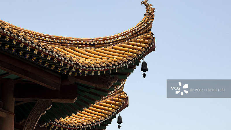 黄鹤楼一角图片素材