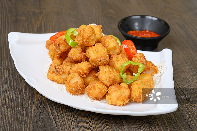 中餐美食-香酥鸡米花图片素材