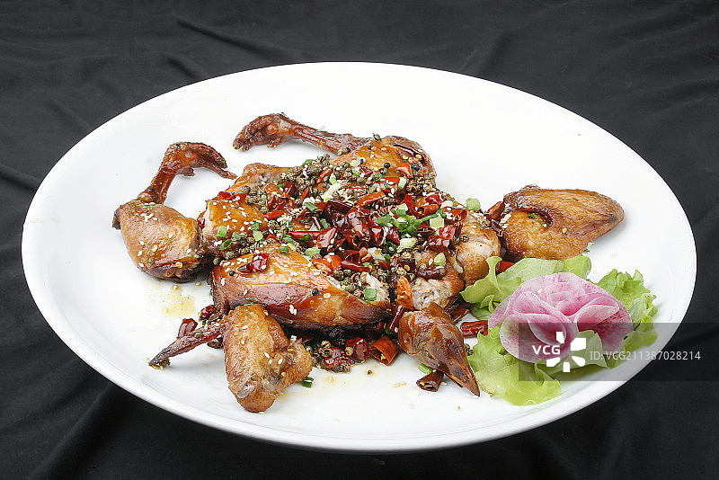 中餐美食-香酥鸡图片素材
