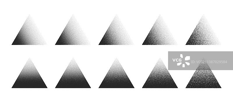 点画三角形手绘点工作抽象背景图片素材