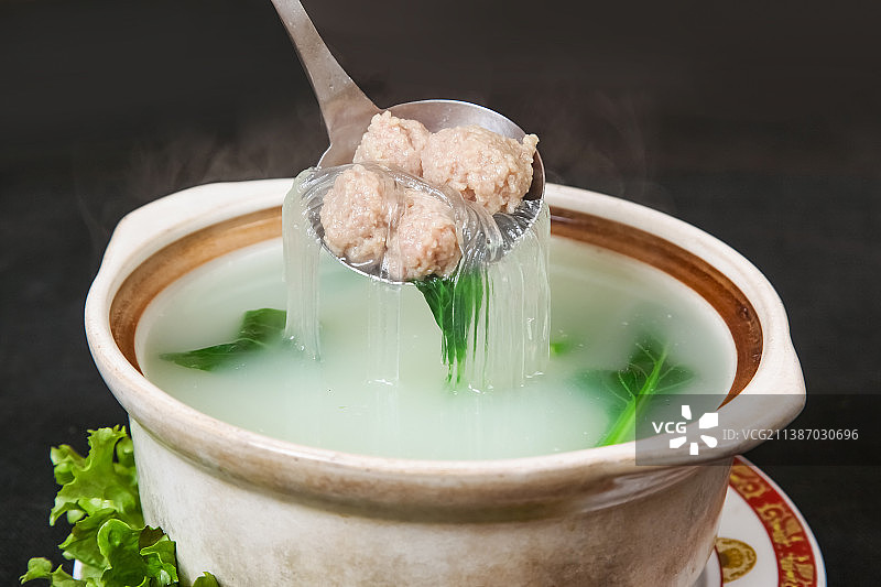 中餐美食-丸子汤图片素材