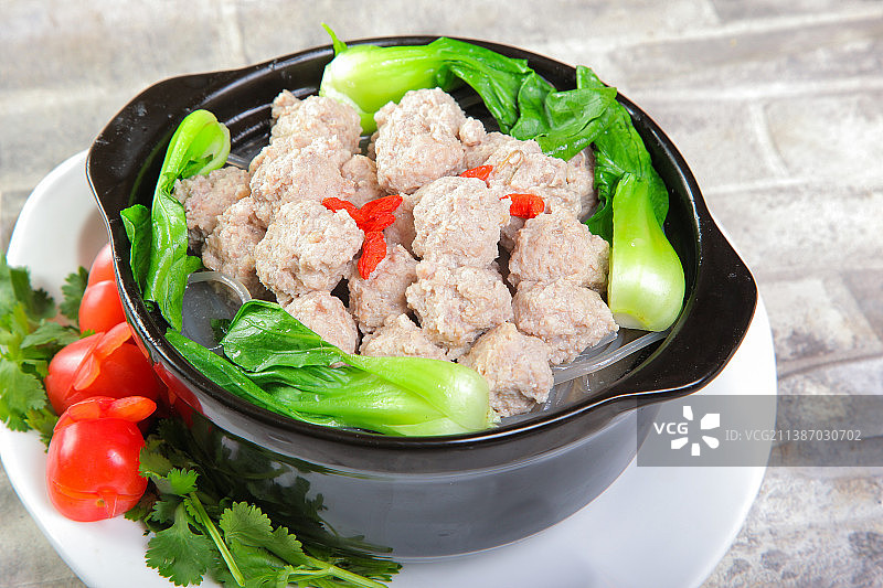 中餐美食-丸子汤图片素材