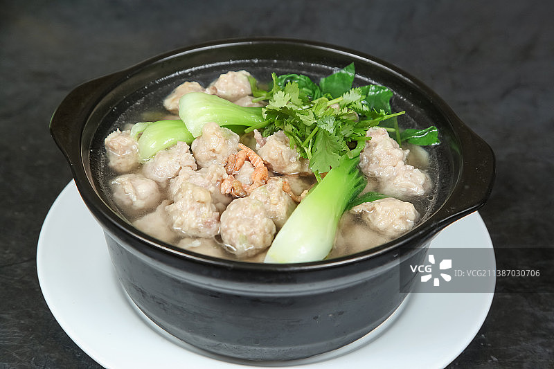 中餐美食-丸子汤图片素材
