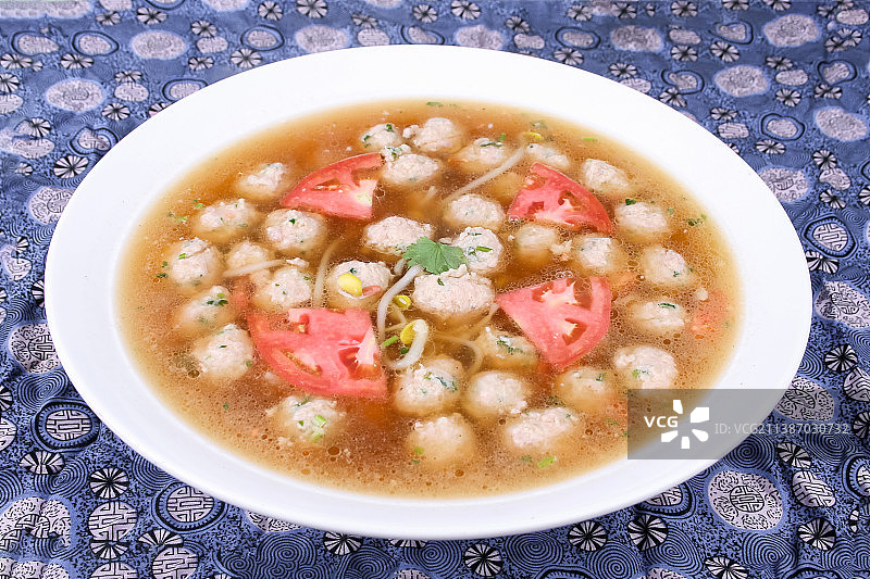 中餐美食-丸子汤图片素材