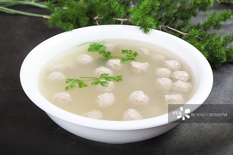 中餐美食-丸子汤图片素材