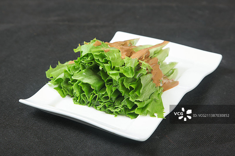 中餐美食-麻酱油麦图片素材