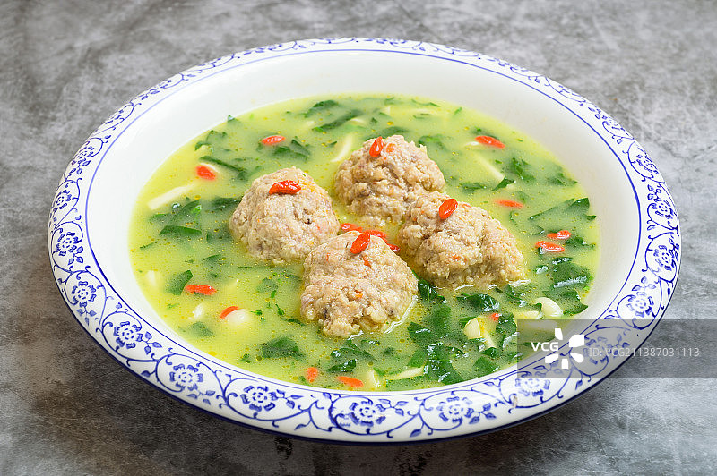 中餐美食-丸子汤图片素材